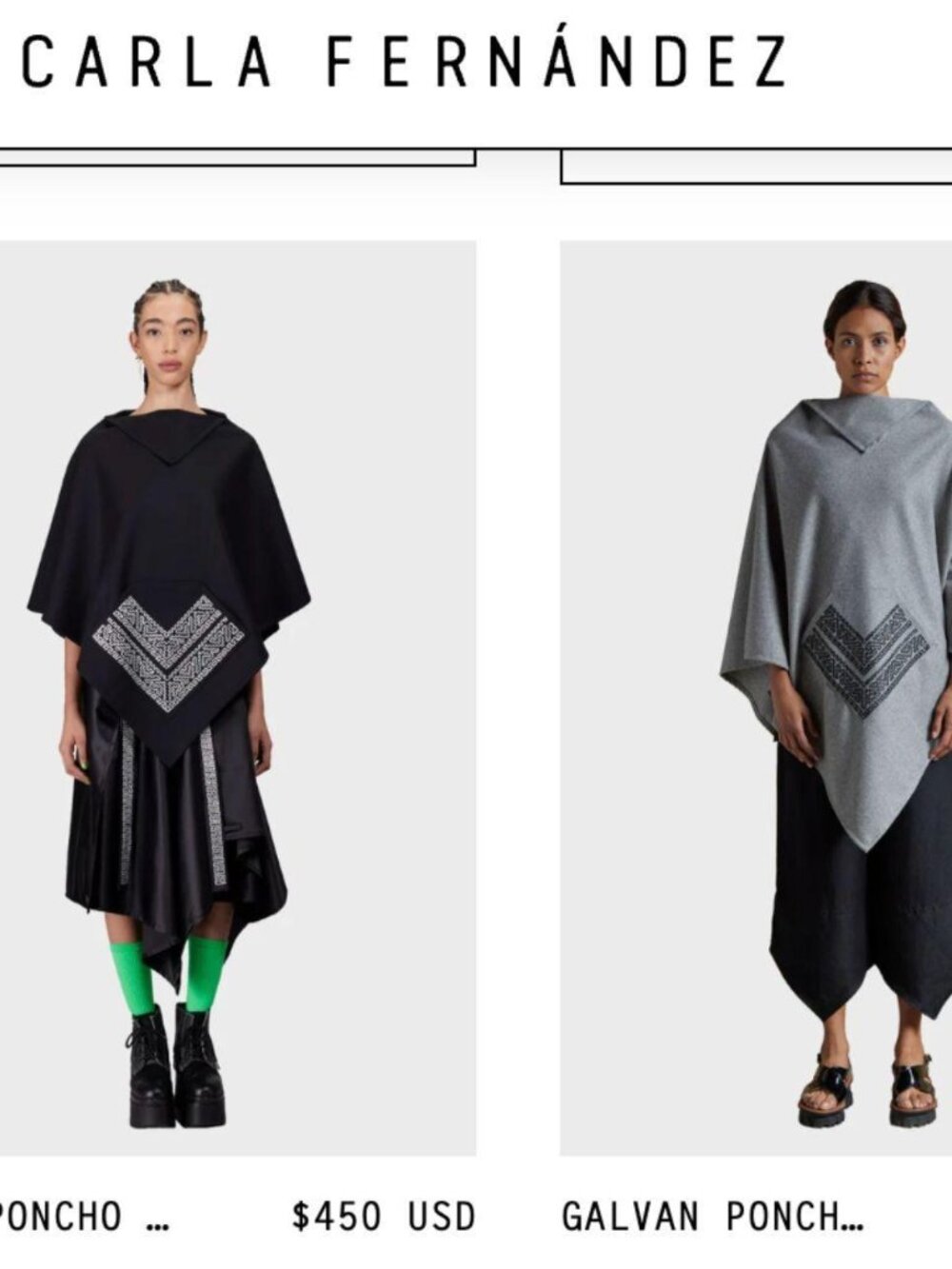 Carla Fernandez designer tunic